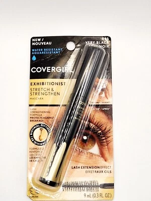 Covergirl Exhibitionist Stretch&Strengthen Mascara~#825 Very Black~Water Resista - Image 1 of 2
