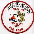 Citgo make the pieces fit safety the Red team 1995 driver patch 2-3/4 dia #7517
