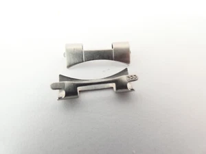 2 Omega 633 endlinks vintage moonwatch 145.022 145.012 145.024 20mm one pair - Picture 1 of 9