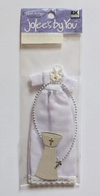 MINI Baby Baptism Gown Jolee's By You Scrapbooking Embellishments - Image 1 of 3
