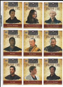 2016 Upper Deck - Doctor Strange - 10-card Sanctum Stars Chase Set NM SS1-SS10 - Picture 1 of 4