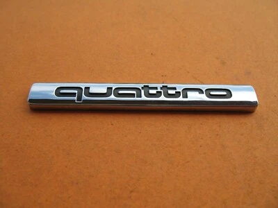 AUDI A3 A4 A5 A6 A7 A8 Q3 Q5 Q7 QUATTRO EMBLEMA LOGOTIPO INSIGNIA SÍMBOLO USADO OEM A24687 Foto 1 de 2