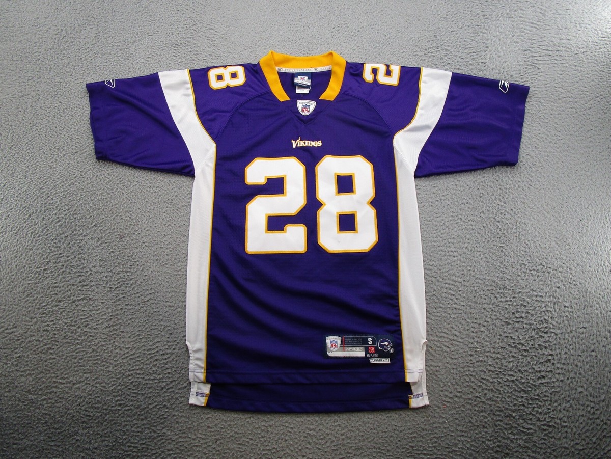 Reebok ゲームシャツ NFL バイキングス PETERSON 28番 XL Adrian Peterson #28 Minnesota Vikings NFL Reebok Jersey XL