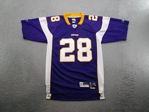 Reebok Authentic NFL Jersey Minnesota Vikings Adrian Peterson #28 Mens SZ S Sewn - Picture 1 of 12