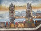 london tower bridge duży obraz olejny płótno nowoczesna oryginalna sztuka współczesna
