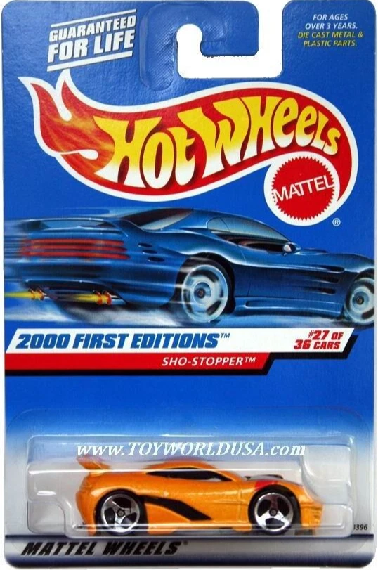 2000 Hot Wheels #87 First Edition Sho Stopper 3 spoke - Image 1 of 1