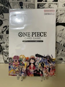 One Piece Card Game 1St Folder 25Th Anniversary JAP Set Japonés 10 Cartas Nuevas - Imagen 1 de 3