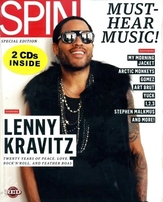 Spin Mini-Magazine Special Edition Featuring Lenny Kravitz - With 2 CDs Foto 1 de 2
