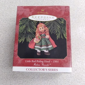 Madame Alexander 1991 Hallmark Keepsake Ornament Little Red Riding Hood NIB - Picture 1 of 7