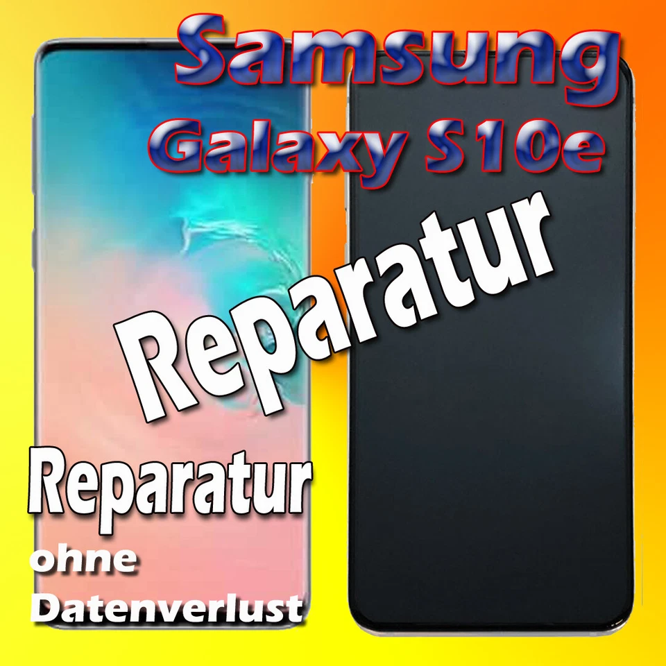 Samsung Galaxy S10e SM-G970F Display, Frontglas, Akku Reparatur - Bild 1 von 1