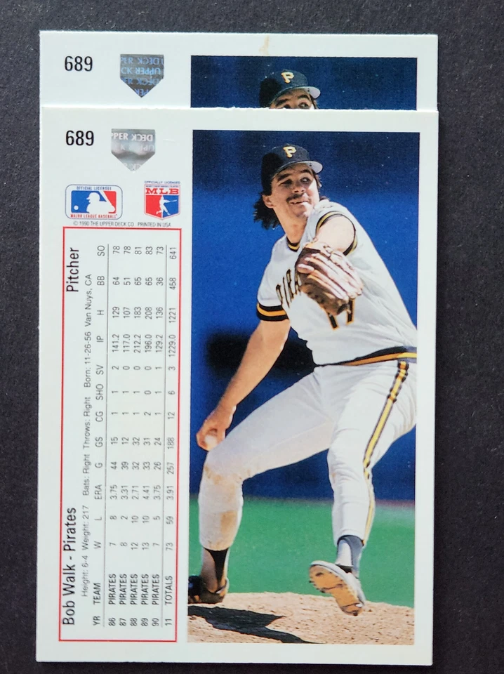 1991 Upper Deck "1990 Baseball Hologram" ERROR VARIATION 2 * You PICK CHOOSE * - Image 1 of 1