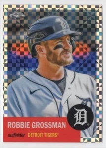 2022 TOPPS CHROME PLATINUM XFRACTOR ROBBIE GROSSMAN - Picture 1 of 2