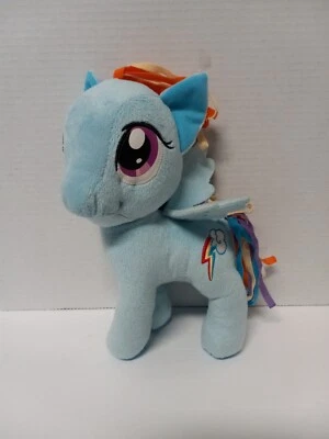 My Little Pony Rainbow Dash 11" x 6" Plush Stuffed Animal 2012 - Image 1 of 4