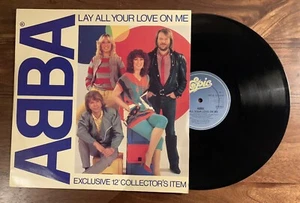 ABBA – Lay All Your Love On Me - 12" Vinyl Single 1980 Epic EPC A 13 1456 VG+ - Picture 1 of 4