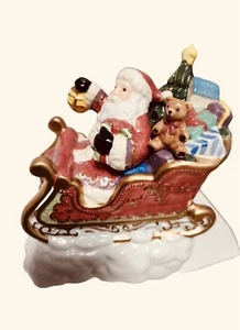 KIRKLAND Signature SANTA Replacement Piece CANDLE HOLDERS 1 PC Set 🎄 - Picture 1 of 2