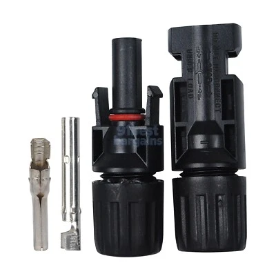 2-20 pares para conectores MC-4 panel solar 30A enchufe de línea macho hembra IP67 - Imagen 1 de 4