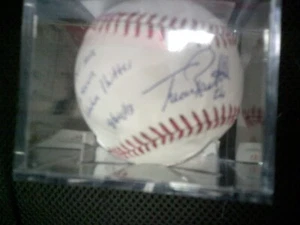 BÉISBOL FIRMADO TREVOR ROSENTHAL ST. LOUIS CARDINALS ML 9-24-13 JSA W576161 - Imagen 1 de 5