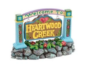 Jim Shore - Heartwood Creek - Village Sign - Welcome to Heartwood Creek - Picture 1 of 1