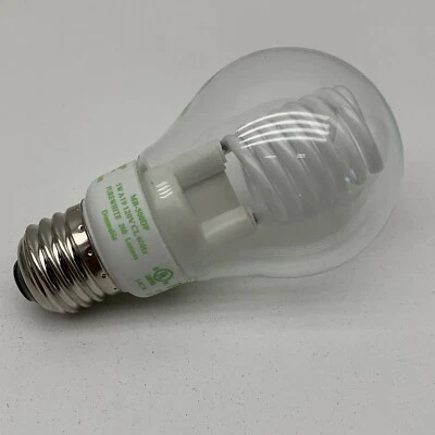 (6-Pack) Litetronics MB-500DP Flashable CC Fluorescent Light Bulb 5W 2850K Clear - Image 1 of 4