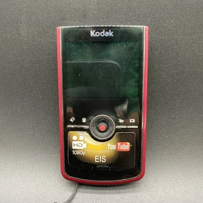 Kodak Zi8 Pocket Video/Photo Digital Camera Camcorder 1080P HD EIS Tested - Image 1 of 4