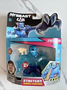 Mr Beast Lab Stretchy Hero Blue "Stretchy Iconic Panther" Figur Neu - Bild 1 von 6
