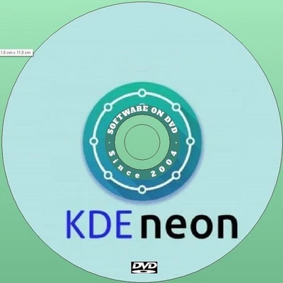 Latest New Release KDE Neon Linux OS Operating System for PC on DVD - Image 1 of 4