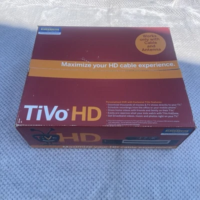 TiVo HD: TCD652160 DVR - New, Sealed In Box - Includes Remote & All Cables - Image 1 of 4
