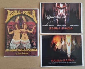 Jess Franco SIGNED Paula-Paula DVD Limited/Numbered #018/500 Mega Rare! Superb - Picture 1 of 4