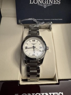 Longines Conquest Classic Automatic Stainless Steel Ladies Watch L22854766 - Image 1 of 4