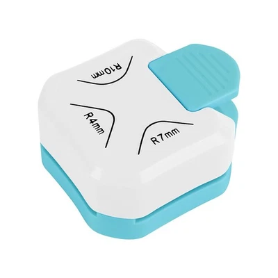 Paper Corner Cutter Punch, Rounder Punch for Scrapbook White Blue - Image 1 of 4