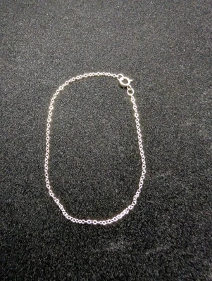 Solid 925 Sterling Silver 7in 1.2mm Cable Link Bracelet - Image 1 of 4