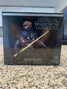 STAR WARS GENTLE GIANT RALPH MCQUARRIE CONCEPT LUKE SKYWALKER MINI BUST - Picture 1 of 6