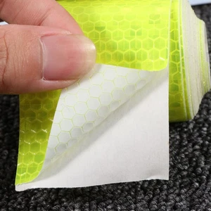 PVC Reflective Tape 3M Safety Warning Tape Reflective Strip For Road Vehicles - Bild 1 von 11