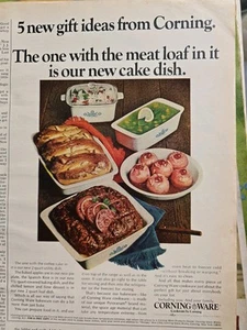 1967 Corning Ware Pyroceram Cookware casserole pie love pan vintage ad - Picture 1 of 1