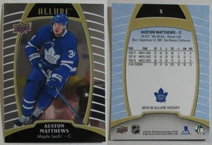 Auston Matthews 2020 Upper Deck Allure #5 Maple Leafs Hockey Karte - Bild 1 von 1