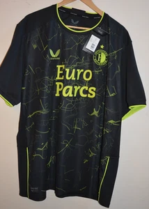 Camiseta de fútbol Feyenoord Rotterdam cuarta negra 2023/24 Castore BNWT 4XL - Imagen 1 de 6