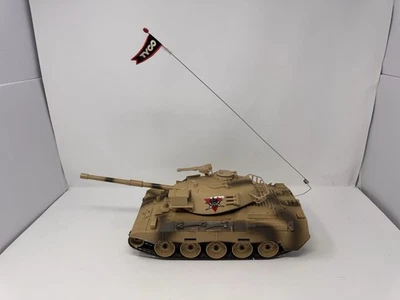 Tyco 1 16 RC Tiger Tank Vintage 1986 Electric Battle Sounds Tested (Video) - Image 1 of 4