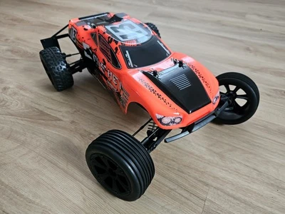 Neuwertig Ferngesteuer RC Auto 1:10 DF-Models Crusher Truck brushed Modellauto - Bild 1 von 4