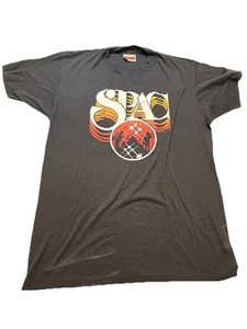 SPAC Saratoga Performing Arts Center HANES Large  T Shirt  Single Stitch Vtg Tag - Picture 1 of 9