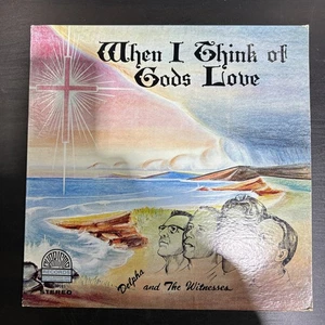 DELPHA & THE WITNESSES When I Think Of God's Love CHARISMA GOSPEL VINYL LP - Picture 1 of 3