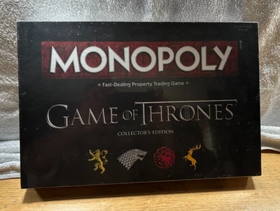HASBRO MONOPOLY GAME OF THRONES COLLECTORS EDITION - Image 1 of 2