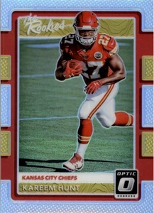 2017 Donruss Optic The Rookies #23 Kareem Hunt - FB - Picture 1 of 2