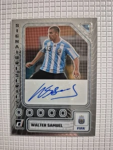 Walter Samuel (Argentina) Autographed Card Donruss 2023-2024 - Picture 1 of 2