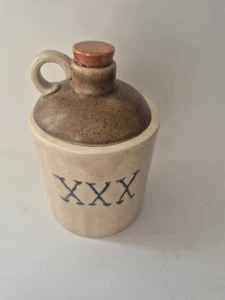 Keramik Kanister XXX drauf schonend gebraucht 4 1/2" x 4" Durchmesser sehr schöner Zustand  - Bild 1 von 8