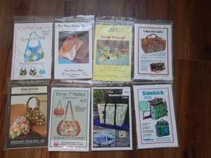 NEW! Variety Purse&Tote Patterns Newport~Stitchin'Sisters~Annie~Indygo Junction - Picture 1 of 6