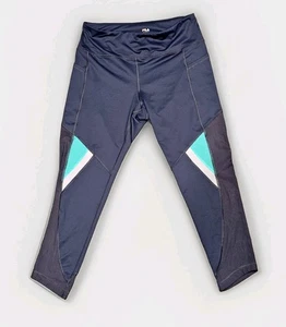 FILA Sport Damen XL Cropped Leggings mit Taschen & Color Block Design - Bild 1 von 9