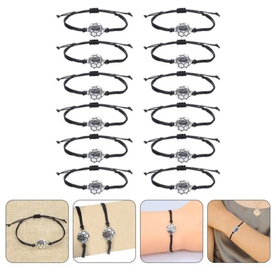  12 Pcs Jungen Fussball Armband Fußballarmband Fußballzubehör Sportarmband - Bild 1 von 4