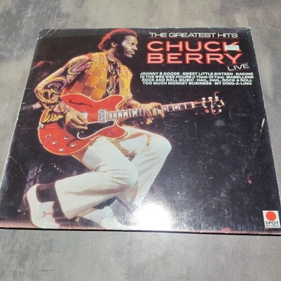 Chuck Berry The Greatest Hits Live Vinyl Record VG+ SPR8512 1983 - Image 1 of 4