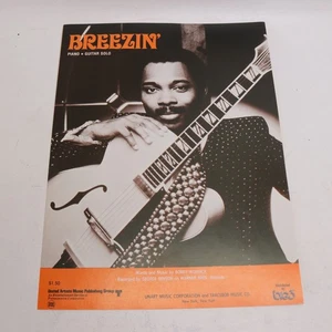 Bobby Womack George Benson Breezin' Piano Guitar Sheet Music 1976 Unart - Picture 1 of 4