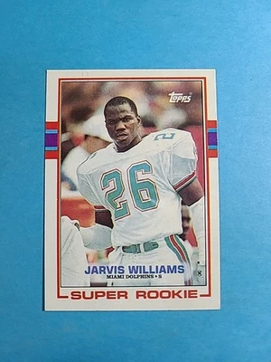 Jarvis Williams 1989 Topps Football Card # 291 J2881 - Image 1 of 2